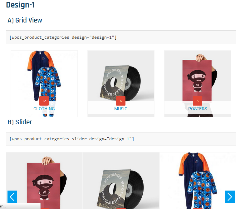 Product Categories Designs for WooCommerce