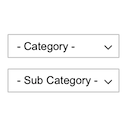 Product Category Dropdowns Icon