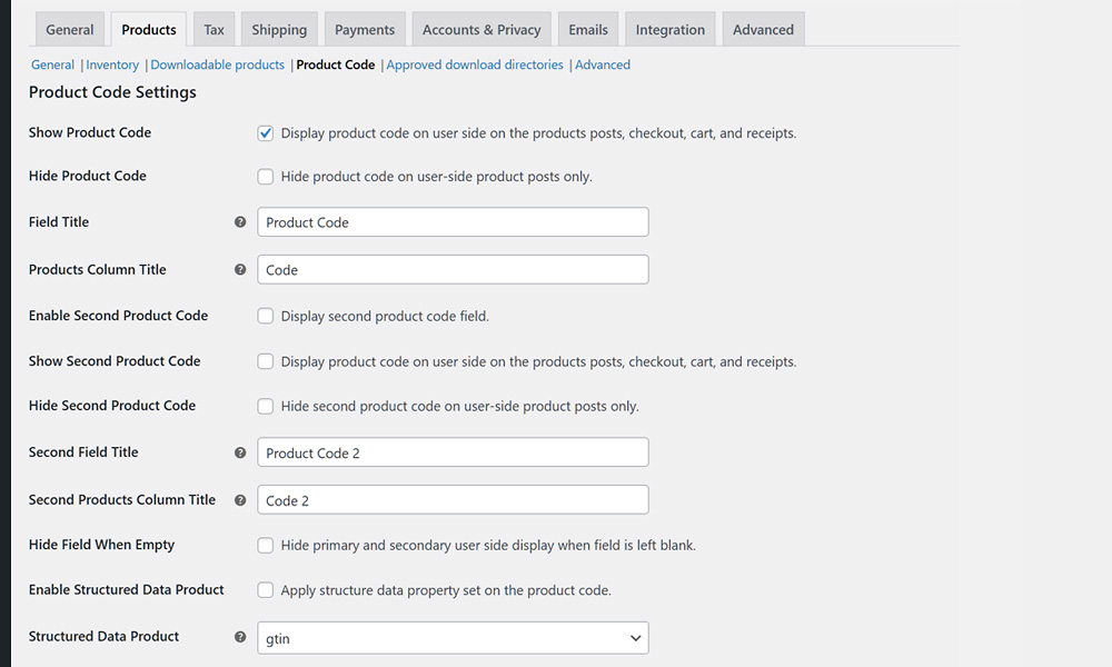 The plugin's limited selection function settings panel