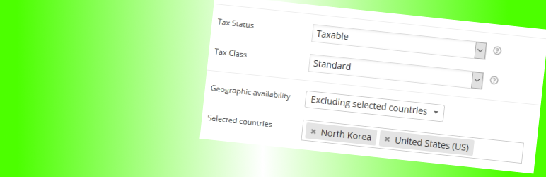 Product Country Restrictions