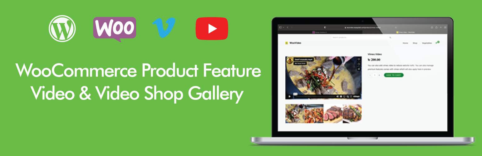 Product Feature Video and Gallery