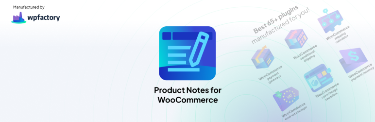 Product Notes for WooCommerce pro