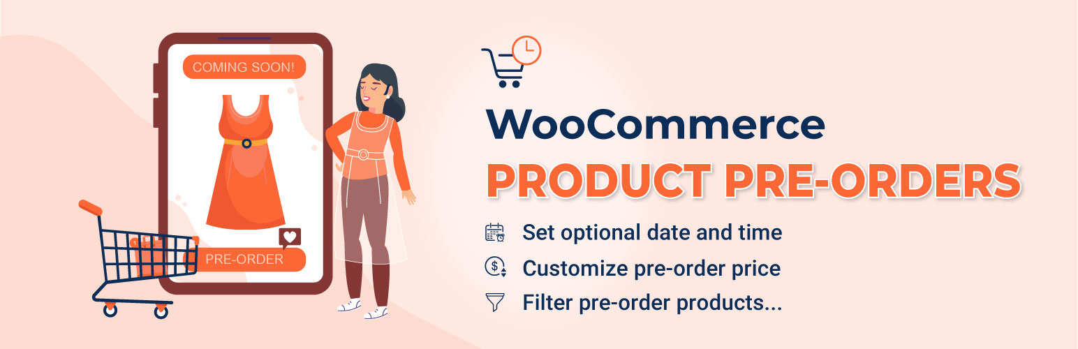 WordPress 外掛 Product Pre-Orders for WooCommerce 的封面圖片。