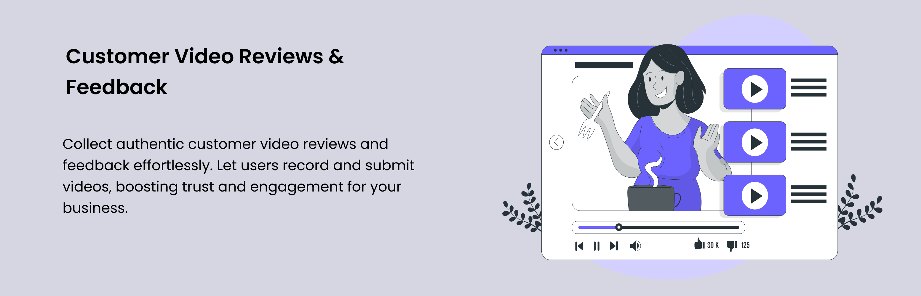 WordPress 外掛 Product Reviews, Customer Reviews, Video Reviews for WooCommerce 的封面圖片。