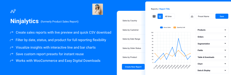 Ninjalytics (formerly Product Sales Report)