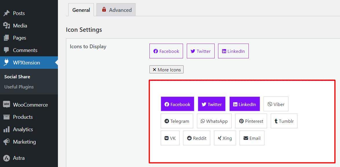 Social Share for WooCommerce