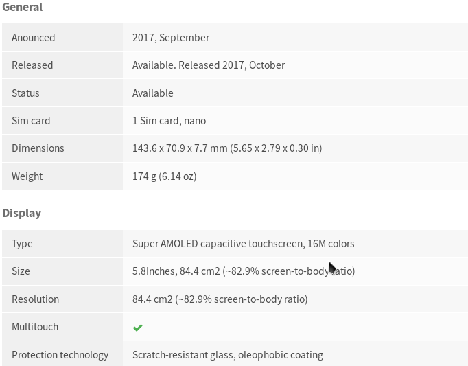 product specifications for woocommerce wordpress org