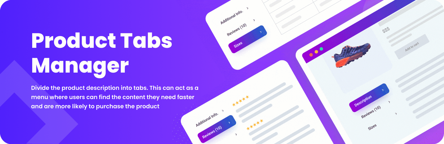 Product Tabs Manager for WooCommerce