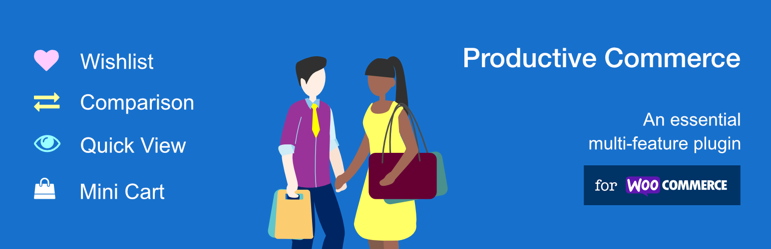 Productive Commerce – Wishlist, Compare, Quick View, & MiniCart