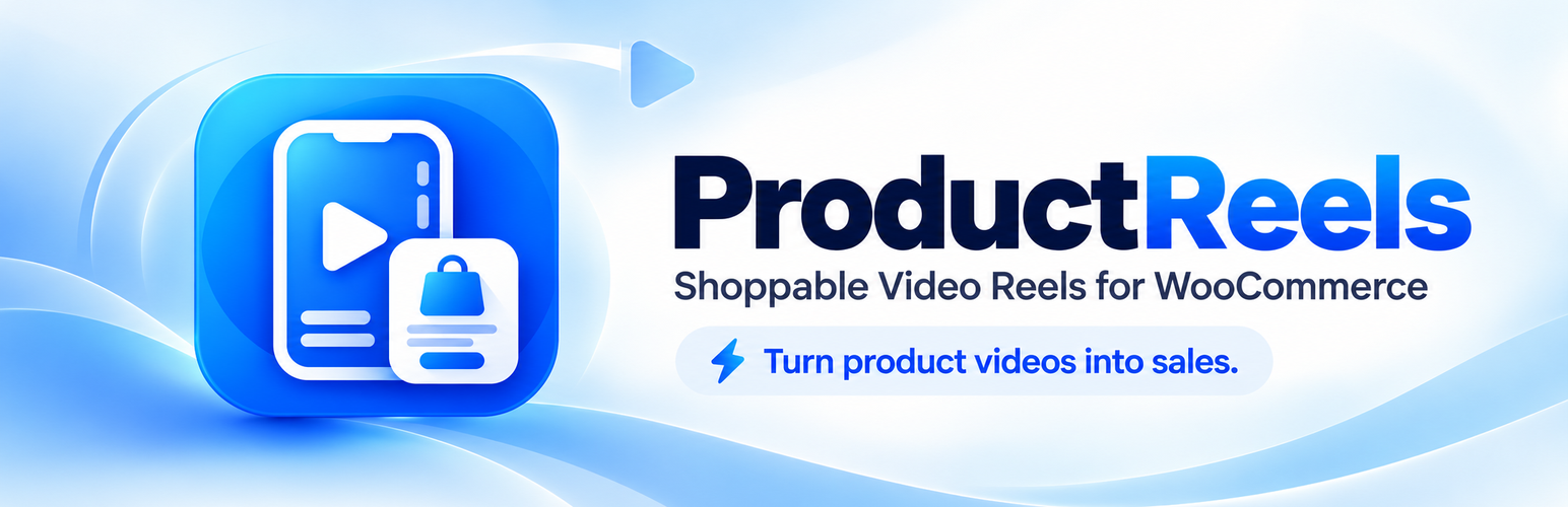 ProductReels – Shoppable Video Reels for WooCommerce