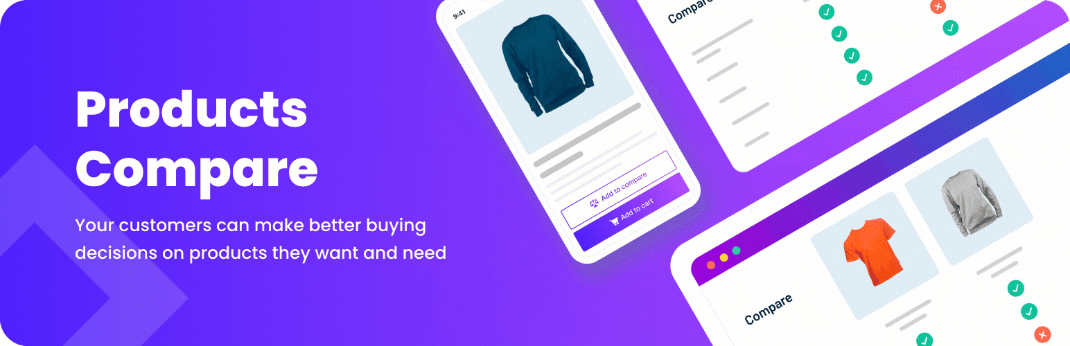 Product image for Products Compare for WooCommerce.