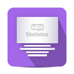 Shimmer Loading effect for Woocommerce logo