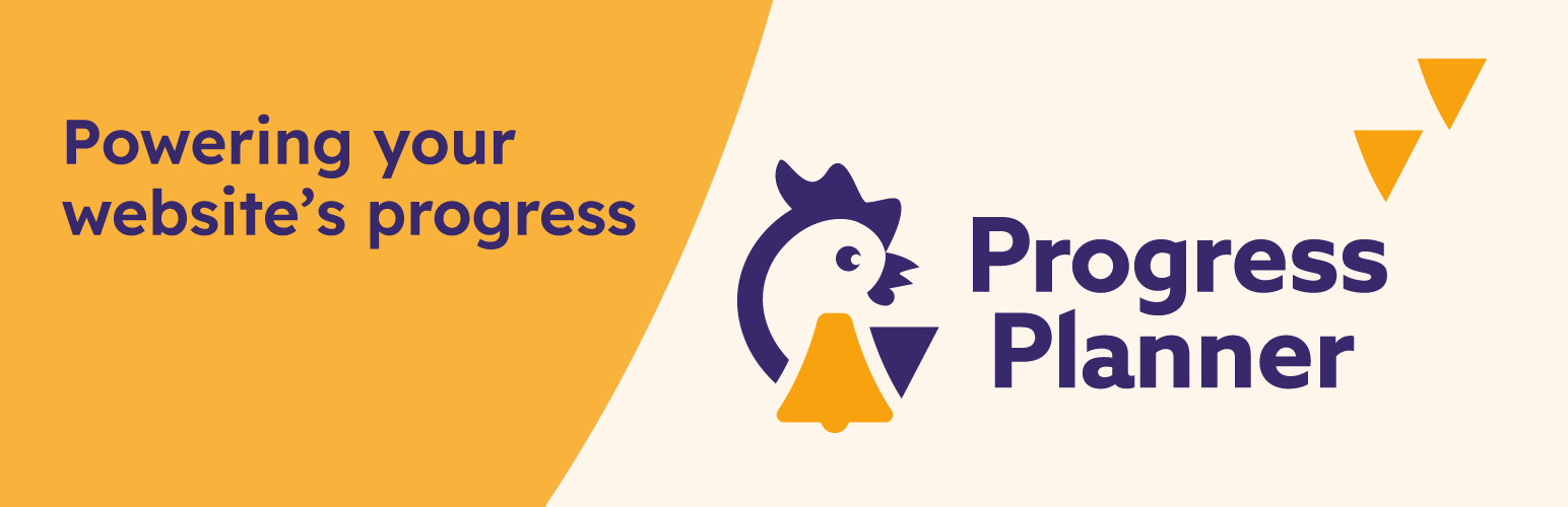 WordPress 外掛 Progress Planner 的封面圖片。