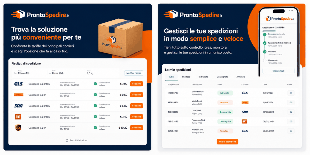 Real-time courier rates at checkout (customer view)
