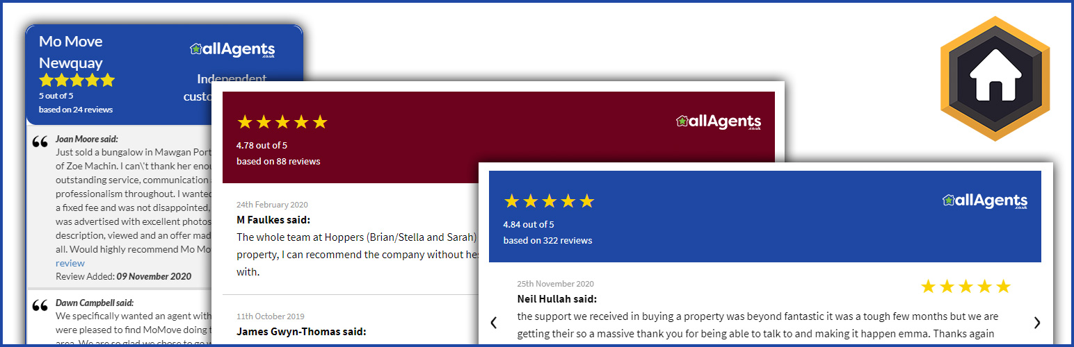 Property Hive AllAgents Review Embed