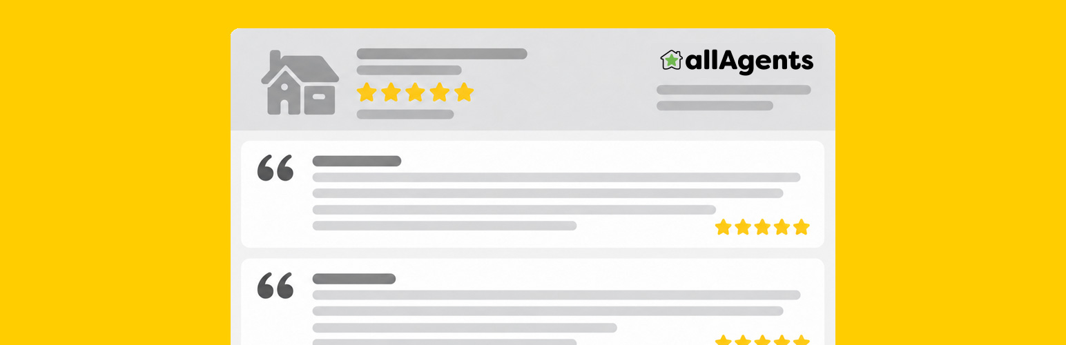 WordPress 外掛 Property Hive AllAgents Review Embed 的封面圖片