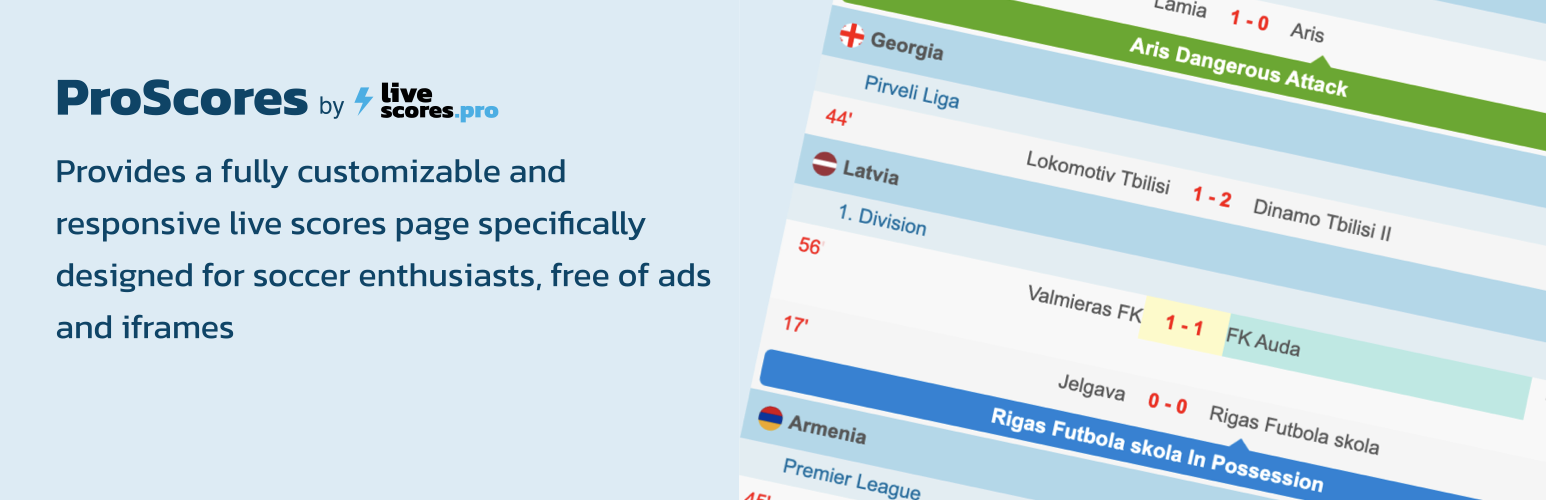 ProScores – Live Scores