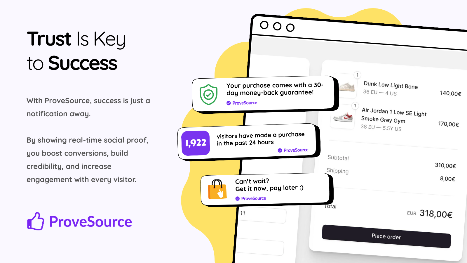 Social proof in action