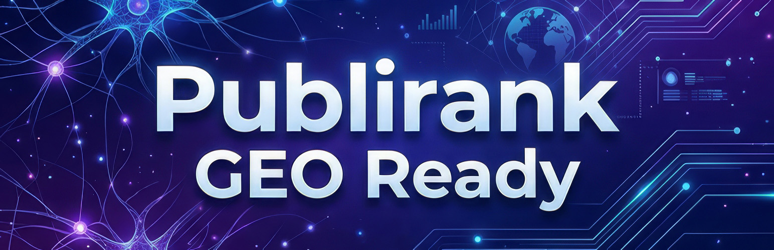 Publirank GEO Ready