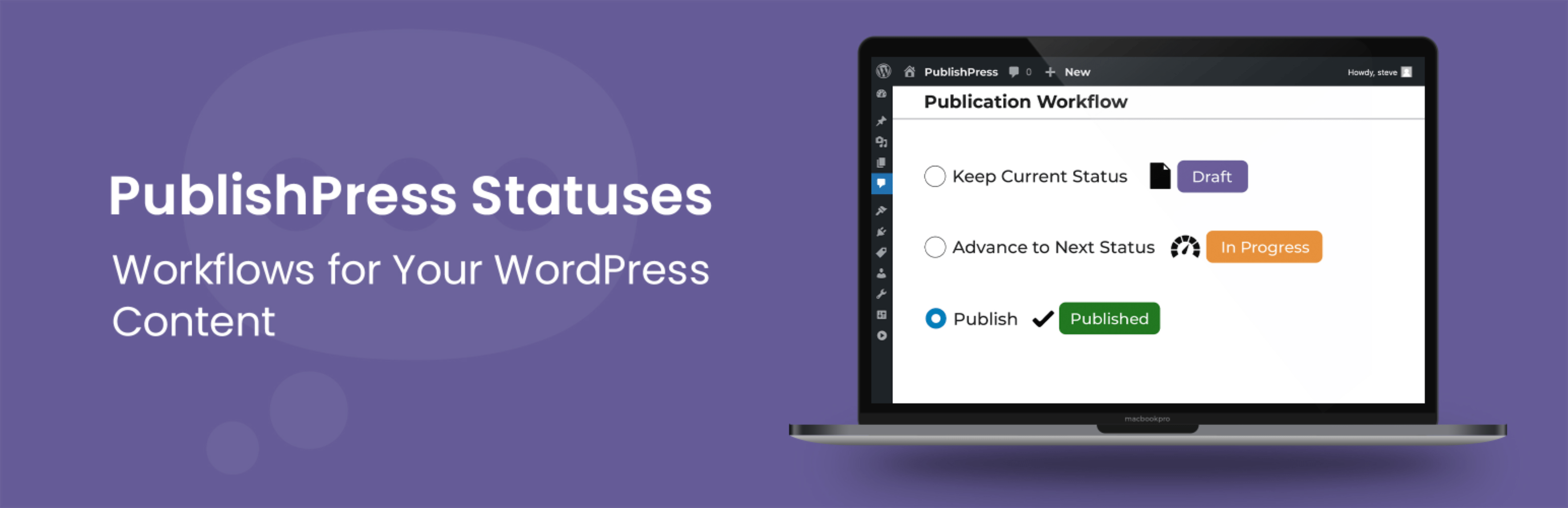 PublishPress Statuses – Custom Post Status and Workflow