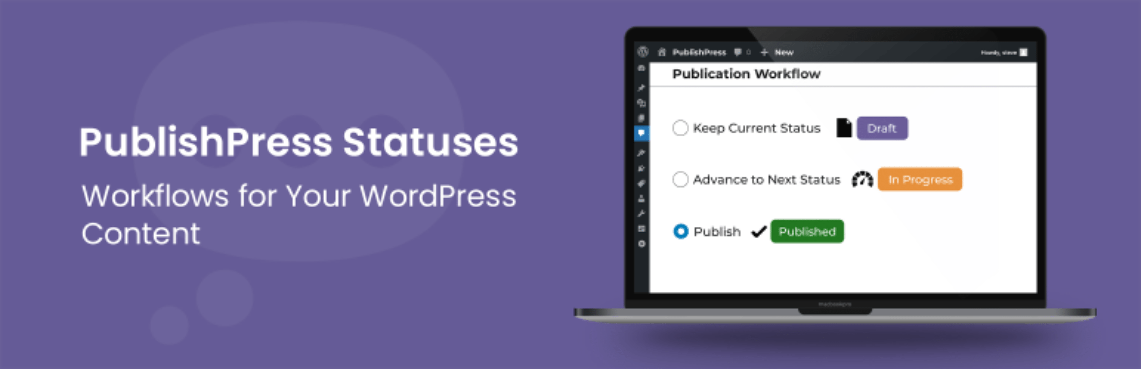 PublishPress Statuses – Status de posts personalizados e fluxo de trabalho
