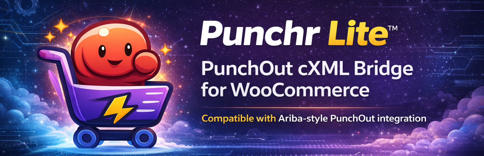 Punchr Lite – PunchOut cXML Bridge for WooCommerce