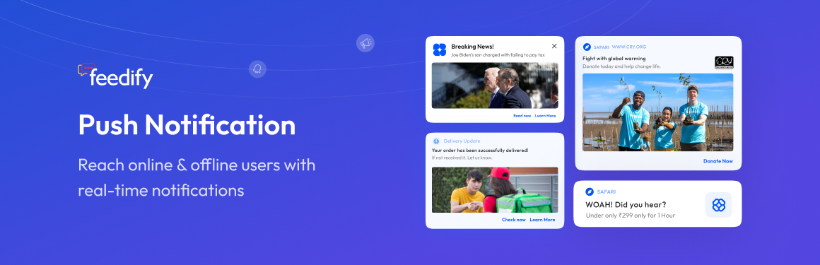 Feedify – Web Push Notifications