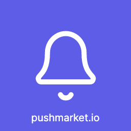 Push notification by Pushmarket.io Icon