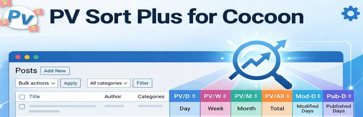 PV Sort Plus for Cocoon preview