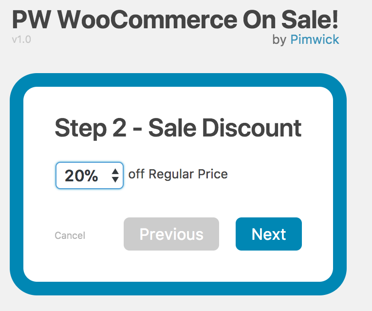 PW WooCommerce On Sale!
