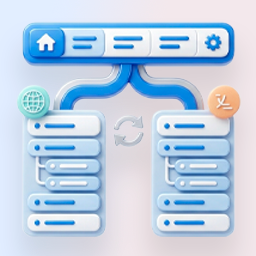 QBlocks Menu Sync for Polylang Icon