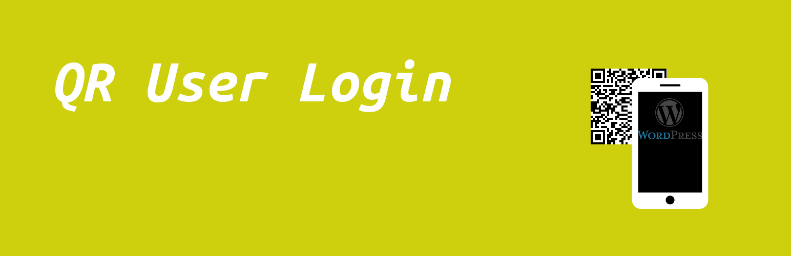 WordPress 外掛 QR User Login 的封面圖片。