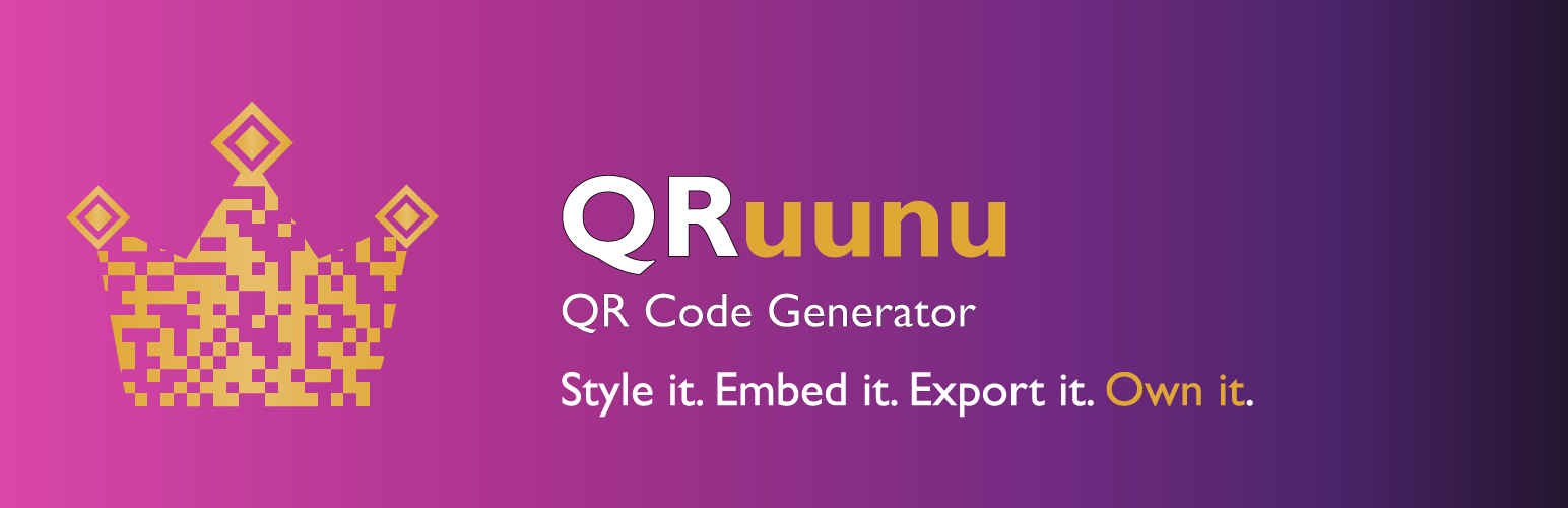 QRuunu – QR Code Generator