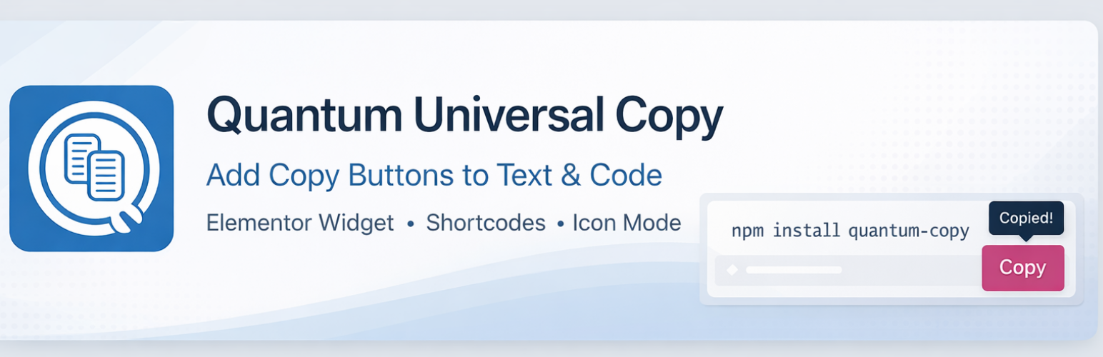 Quantum Universal Copy