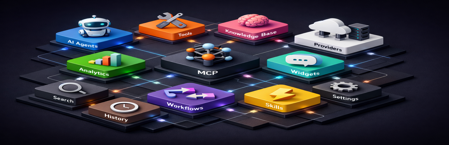 WordPress 外掛 Quark AgentFlow AI – Multi-Agent Chatbot & Automated Workflows 的封面圖片