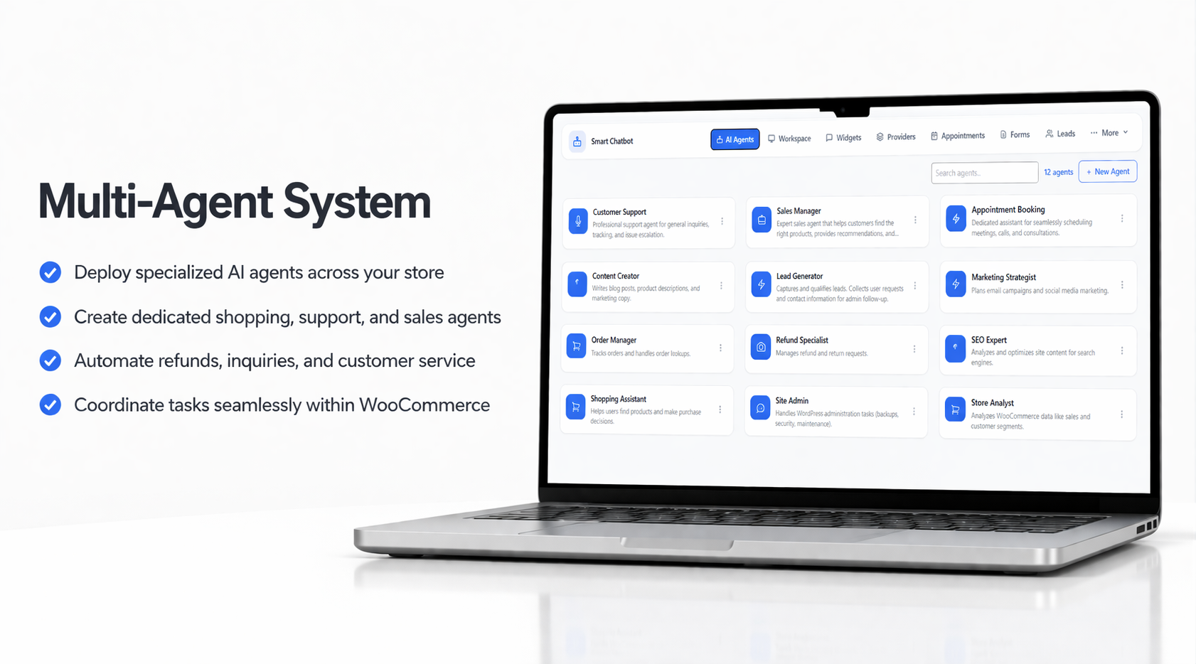 AI Agents management dashboard