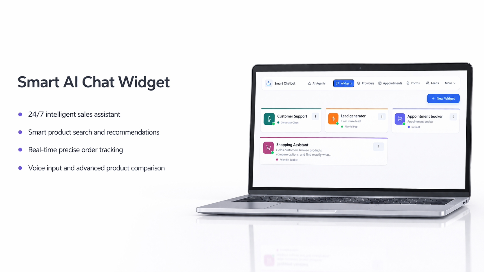 Widget appearance customization