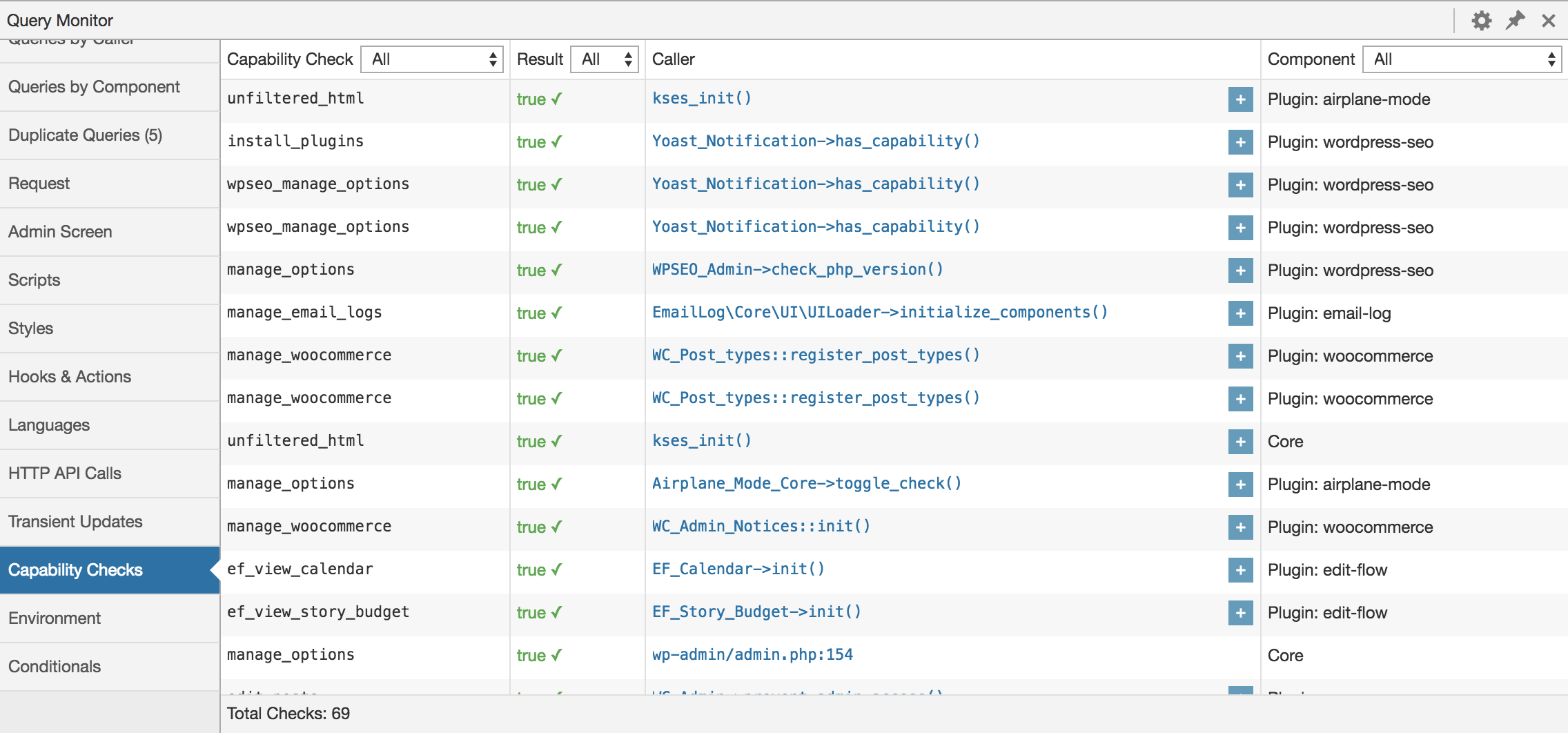 Query monitor. Квери монитор. Register_Post_Type.