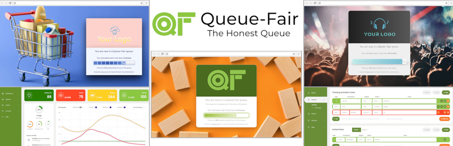 Queue-Fair FREE Virtual Waiting Room