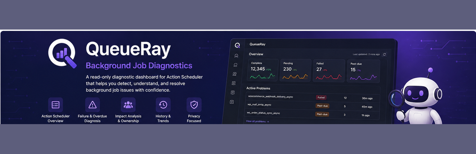 QueueRay – Background Job Diagnostics