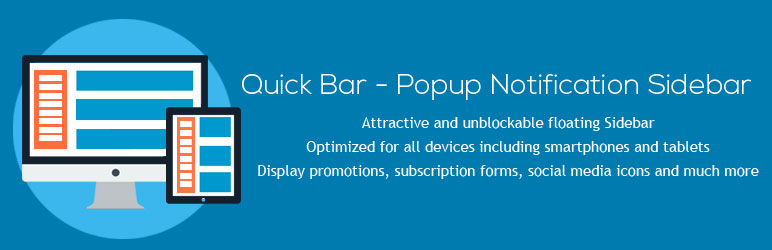 Quick Bar – Popup Notification Sidebar