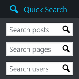 Quick Search WP & Woo-Admin logo