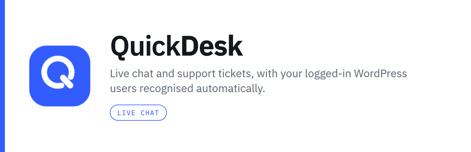 WordPress 外掛 QuickDesk 的封面圖片