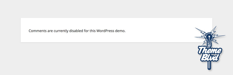 Quiet Comment Disable