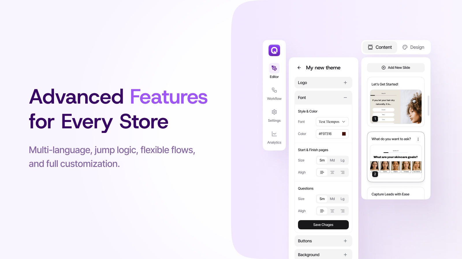 Quizell – Quizzes, Forms, Product Recommendations &amp; Funnels for WordPress - Screenshot 6