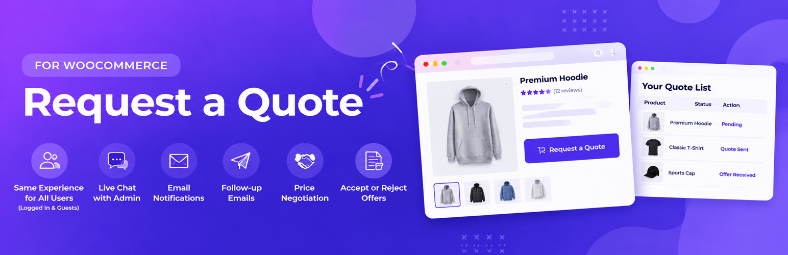 QuoteFold Request a Quote for WooCommerce