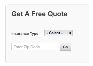 Quotepro Insurance Widget