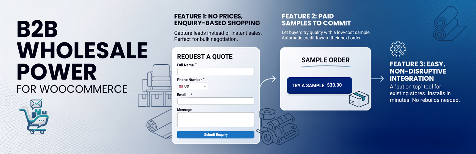 Quotivo Enquiry Checkout for WooCommerce