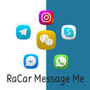 RaCar Message Me logo
