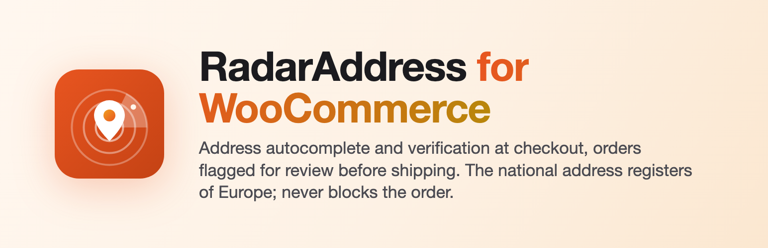 RadarAddress – Fake and Mistyped Email Check, Address Verification for Gravity Forms